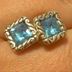 Brighton Blue Stud Earrings
